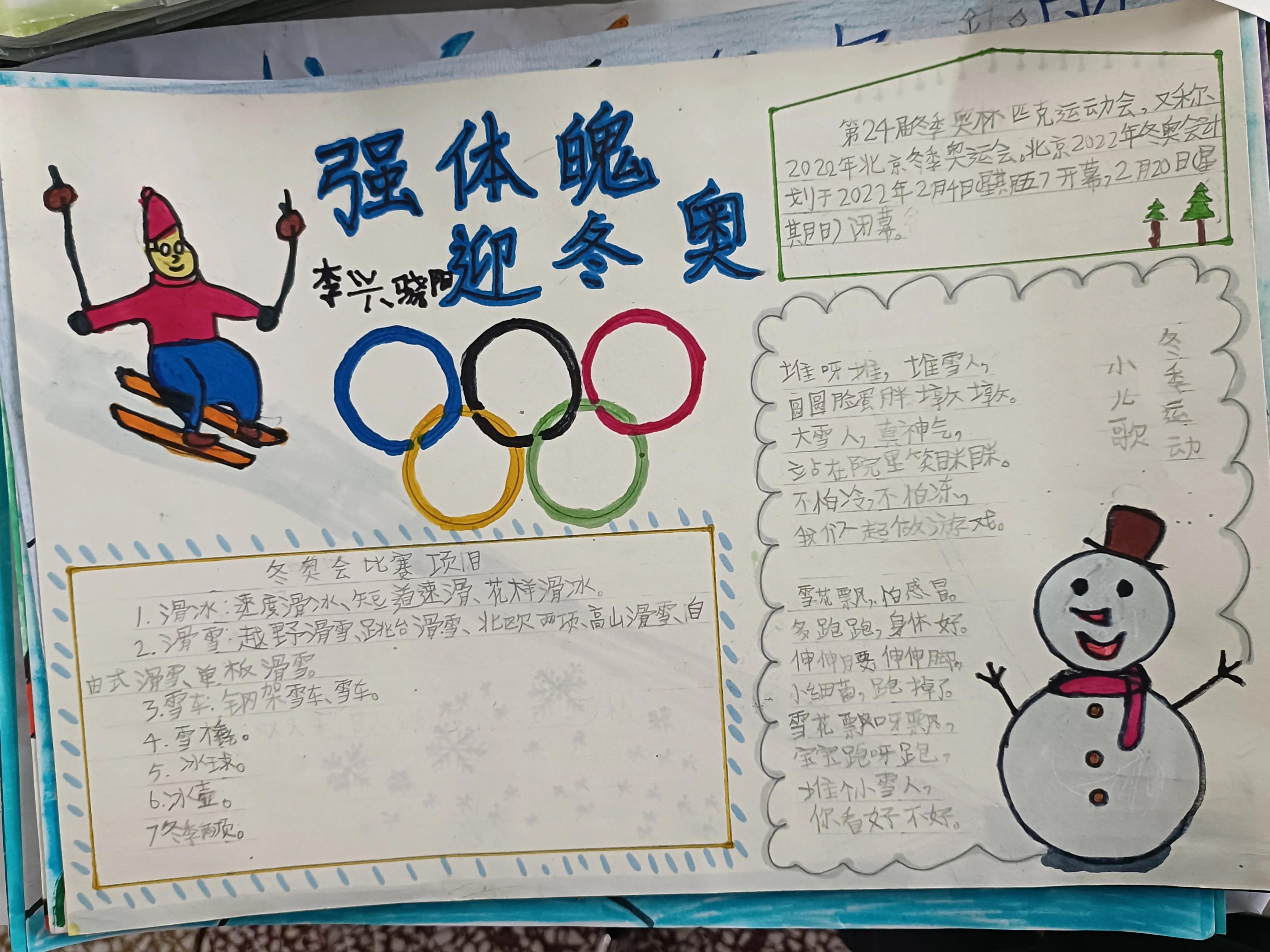 体育精神，从手抄报中汲取力量